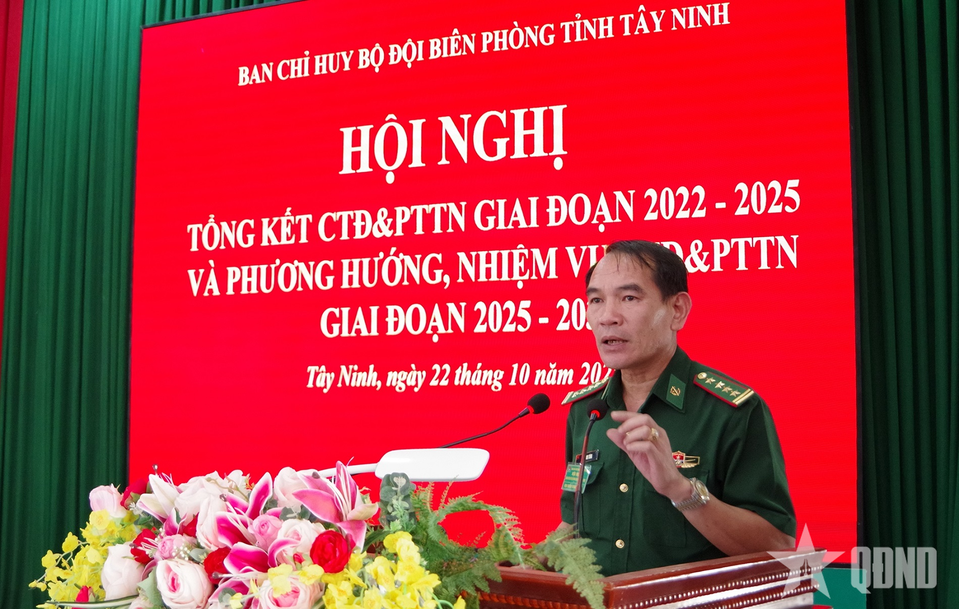 Tuổi trẻ Bộ đội Biên phòng tỉnh Tây Ninh xây dựng biên giới hòa bình, hữu nghị, hợp tác và phát triển
